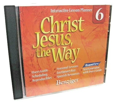 Benziger Grade 6 Christ Jesus The Way Interactive Lesson Planner CD-ROM (2002) - Image 1 of 3