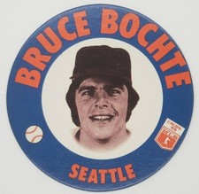 Vintage 1978 Papa Gino's Bruce Bochte Collectors's Series Disc #29 Seattle 