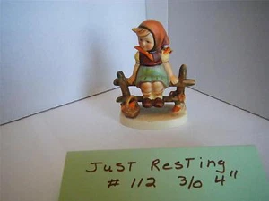 hummel figurine just resting #112 3/0 4" - Picture 1 of 1