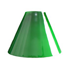 Kleiner grüner Coolie Lichtschirm mit 65 mm Einbauloch