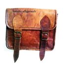 Handsewd Quality Genuine Leather Vintage Satchel Messenger Shoulder Bag
