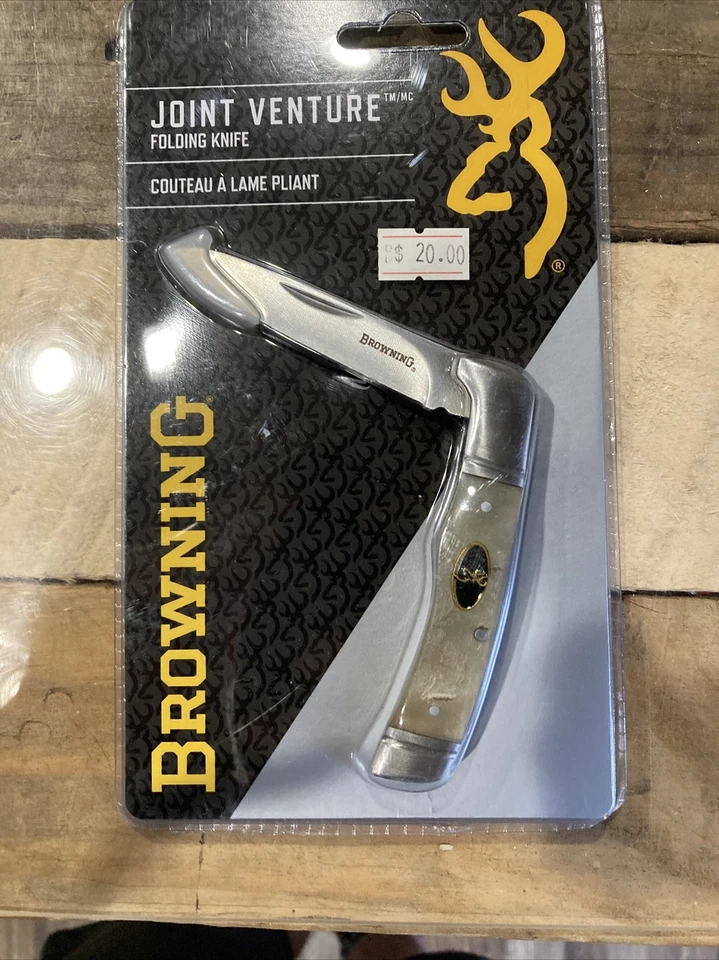 Navaja de bolsillo Browning Joint Venture Rams bocina carpeta Foto 1 de 1