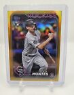 2024 Topps Series 1 Gold Foil Parallel Sp #92 Coco Montes Rc Colorado Rockies