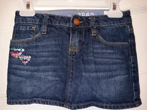 Girls Jean Skirt size 5 Gap Kids, 100% cotton - Picture 1 of 3