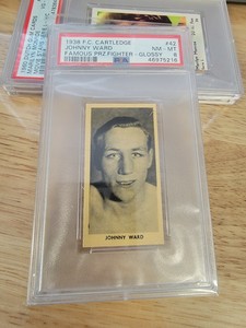 1938 F.C. Cartledge Glossy  PSA 8 NM-MT #42 JOHNY WARD