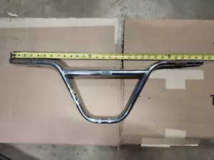 Manillar GT Chrome Pro CrMo años 90 Barras Old Mid School BMX 28,5" - Imagen 1 de 9