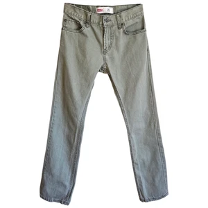 Levi's 511 Slim Jean Green Boy's Size 14 Reg 27 x 27 - Picture 1 of 11