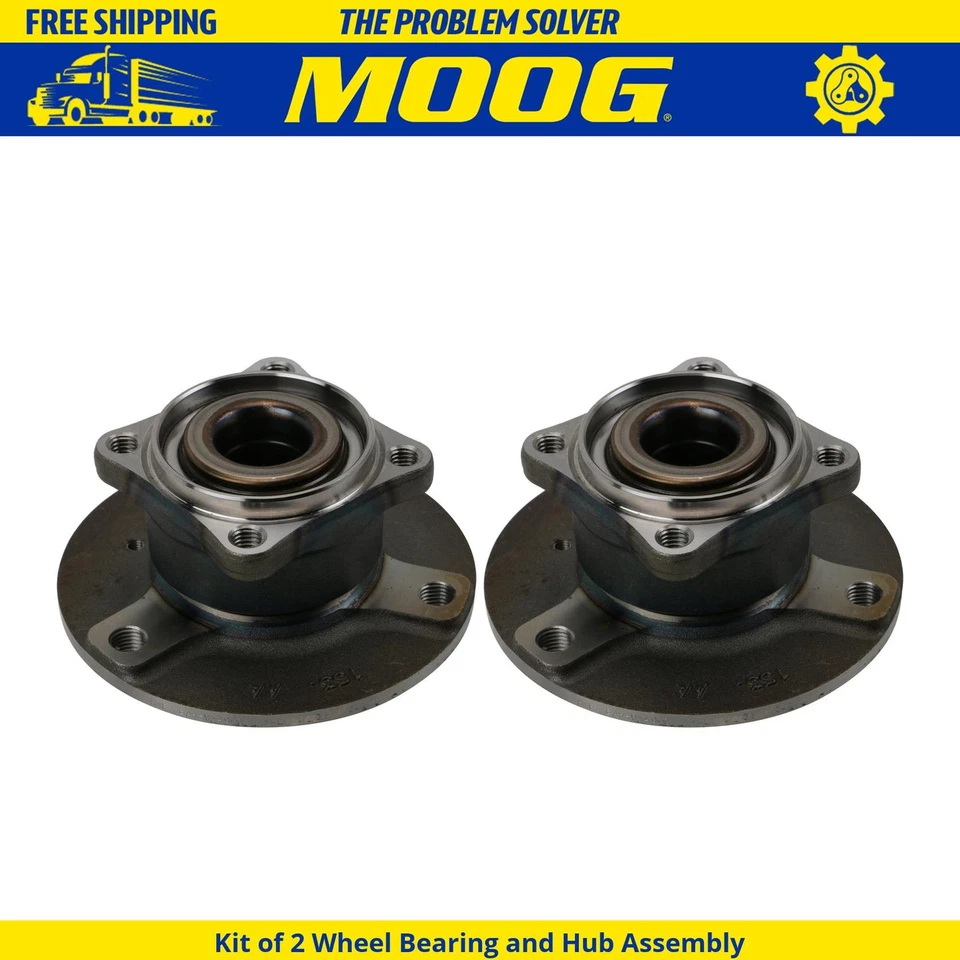 Kit MOOG - 2 cojinetes de rueda trasera y conjunto de bujes para Smart Fortwo 512473 2008-2016 Foto 1 de 1