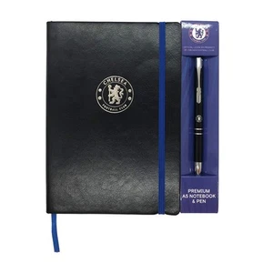 Chelsea Notebook & Pen A5 Executive Premium OFFICIAL Football Gift - Picture 1 of 6