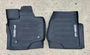 OEM Ford F-150 Regular Cab 2021-2025 FRONT All Weather Floor Liner Tray Mats - Picture 1 of 7