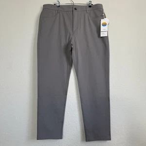 Pantalone uomo Vuori Meta Adapt Athl nuovo. Vita slim 30" grigia taglia 38V4021 148€ - Foto 1 di 7