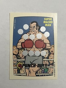 1989 Topps Nintendo Scratch-Off Game PUNCH OUT SUPER MACHO MAN #9