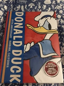 Disney Store Authentic Donald Duck Notebook Stationery Set 85th Anniversary New - Picture 1 of 11