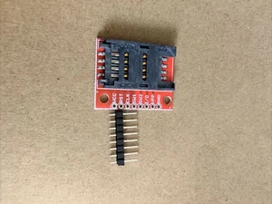 SIM Card Module SIM Card Socket Breakout Holder Adapter with Pin Header - Picture 1 of 3