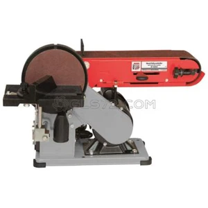 LEVIGATRICE COMBINATA DA BANCO A NASTRO PIU' DISCO 350W HOLZMANN BT46ECO - Picture 1 of 6