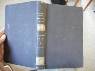 Polytechnisrches Journal Emil Dingler German plates rare 1869 - Image 1 of 2