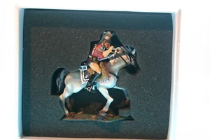 54MM Sammler Vitrine CUIRASSIER BUGLER #CS00812 - Bild 1 von 2