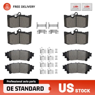 Pastillas de freno delanteras y traseras de cerámica para Lexus GS300 GS350 GS450h IS200t IS300 RC200t Foto 1 de 4