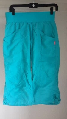  Venice Beach Womens Size M Hiking Active Beachwear Pants Elastic Waist Blue EUC - Image 1 of 4