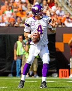 Brett Favre #4 Minnesota Vikings NFL 8"X10" Glossy Photo Print 2-PLW - Picture 1 of 1