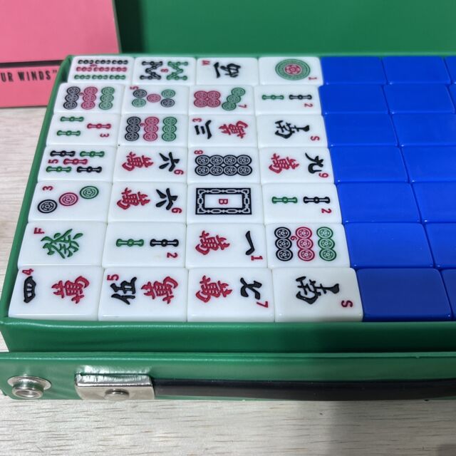 Jogo Mahjong Chinês Tradicional 144 peças em Promoção na Americanas