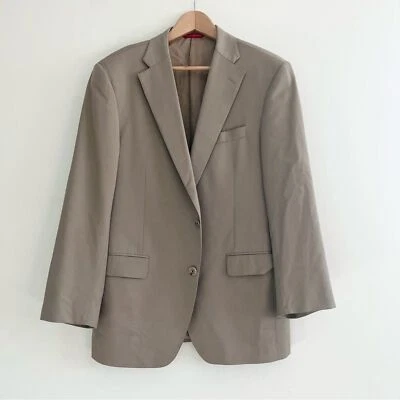 Blazer Traje SAMUELSOHN Performance Loro Piana Tostado Taupe Hecho en Italia LEER 41-35 Foto 1 de 4