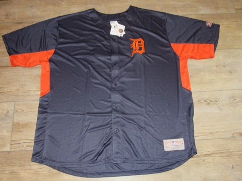 Detroit Tigers Miguel Cabrera #24 Genuine Merchandise Navy Jersey size Men's 2XL Cover