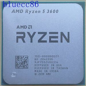 AMD Ryzen 5 3600 Six-Core Twelve-Thread 3.6GHz/32M AM4 CPU Processor