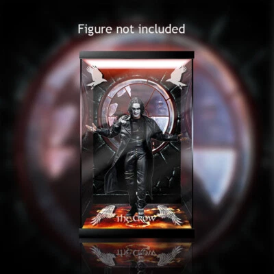 Acrylic Dustproof Led Display Cases For 1/6 Hottoys Brandon Lee The Crow Toy - Image 1 of 2