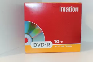 Imation 10 x DVD-R Rohlinge 4.7GB 120Min 16x - Bild 1 von 5