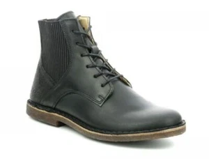 Kickers Ankel Boot Titi Negro Cuir Upcard + Split Coupe 654453-5081 - Imagen 1 de 10