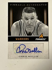 2013-14 Panini Pinnacle Auto Chris Mullin #43 Auto