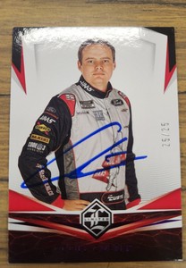 2021 Panini Limited Cole Custer PURPLE 25/25 Autographed 