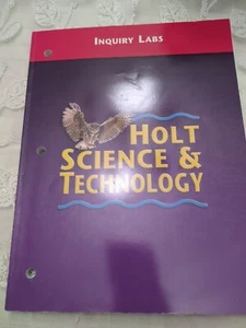 Holt Science and Technology : Inquiry Labs by Rinehart and Winston Staff Holt... - Bild 1 von 2