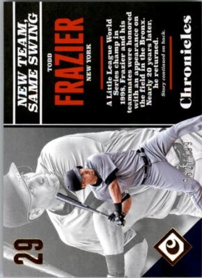 2017 Panini Chronicles Gold #58 Todd Frazier /999 - NM-MT - Image 1 of 2