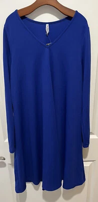 Planet Motherhood Maternity Women’s Blue Dress Size V Neck XL X-Large New NWT - Image 1 of 3