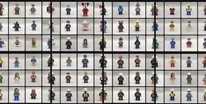 Lego Minifigures Lot of 96 - Mixed Themes - Picture 1 of 10