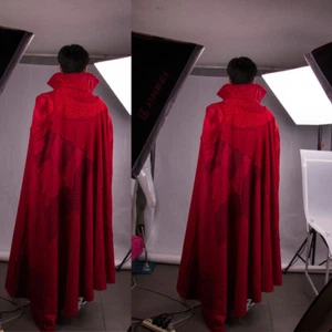2018 Doctor Strange Cloak Cosplay Dr. Steve Robe Avenger Halloween Costumes - Picture 1 of 11
