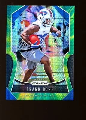 2019 Panini Hyper Prizm #8 Frank Gore Buffalo Bills /175 - Image 1 of 2