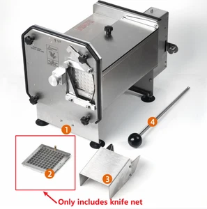 Commercial dicing machine Electric vegetable blade net 16mm - Picture 1 of 2
