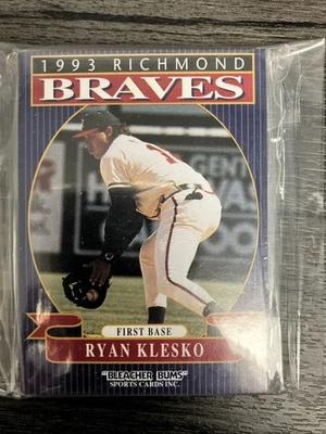 1993 Richmond Braves Team Set Chipper Jones Rookie MINT - Image 1 of 2