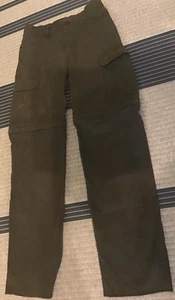 Boy Scout Of America Cargo Pants Youth 12 Convertible Green Zip Off BSA Uniform - Picture 1 of 5