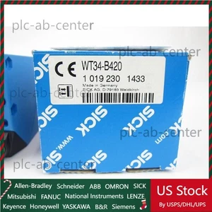 US FREE TAX  Sick WT34-B420 Photoelectric  1019230 WT34B420 - Picture 1 of 7