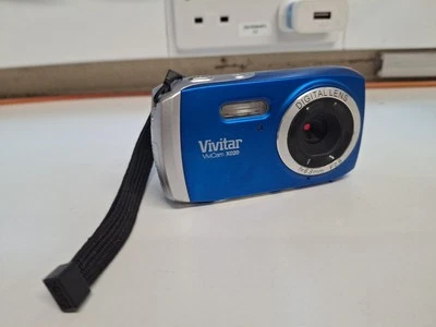 Vivitar Vivicam X020 10.1MP Compact Digital Camera Blue Tested - Image 1 of 4