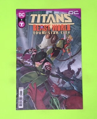 Высококлассные комиксы DC Comics Titans Beast World Tour Star City No1 2024 R69-199 - Изображение 1 из 2