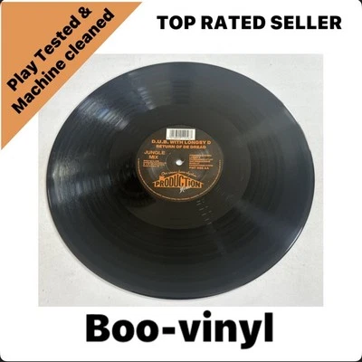 D.U.B. With Longsy D - Return Of De Dread 12” Hardcore Vinyl Record EX / EX - Image 1 of 4