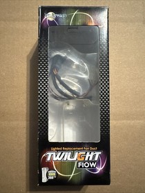 Talismoon Lighted Fan Duct for Xbox 360 Twilight Flow Clear Crystal Fan Duct LED