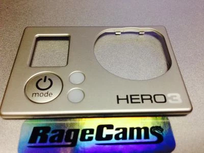 Front Faceplate Camera Face Plate Cover For Gopro HD Hero HD3 Hero3 White MINT - Image 1 of 2