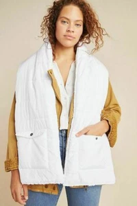 Anthropologie Scarf SLEEPING ON SNOW Winter MARLEY PUFFER Pocket Knit 11"W NWT - Picture 1 of 4