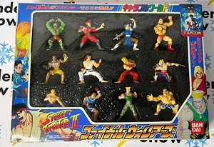 ⚡️❄️ Ban Dai Street Fighter II Action 2-inch Figures **Very Rare Sealed New** - Picture 1 of 2